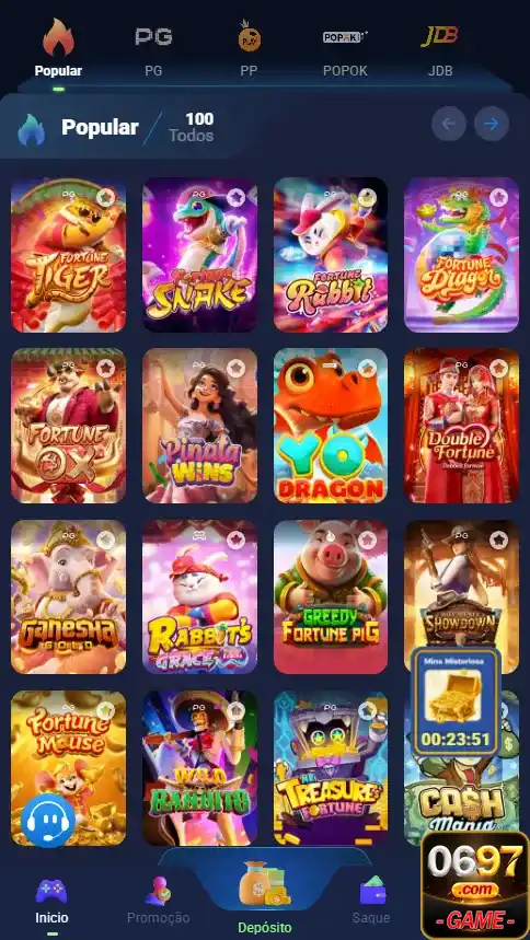 0697 experimente inovador caça-níqueis